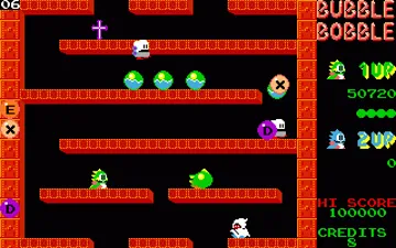 Bubble Bobble screen shot game playing